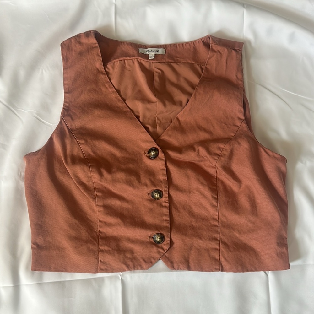 Madewell Cropped Vest